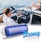 Pyle Pyle Durable Universal Marine Stereo Cover, Water Resistant, Flip-up Door & Neoprene Gasket, PLMRCW3 PLMRCW3 - alternate 10